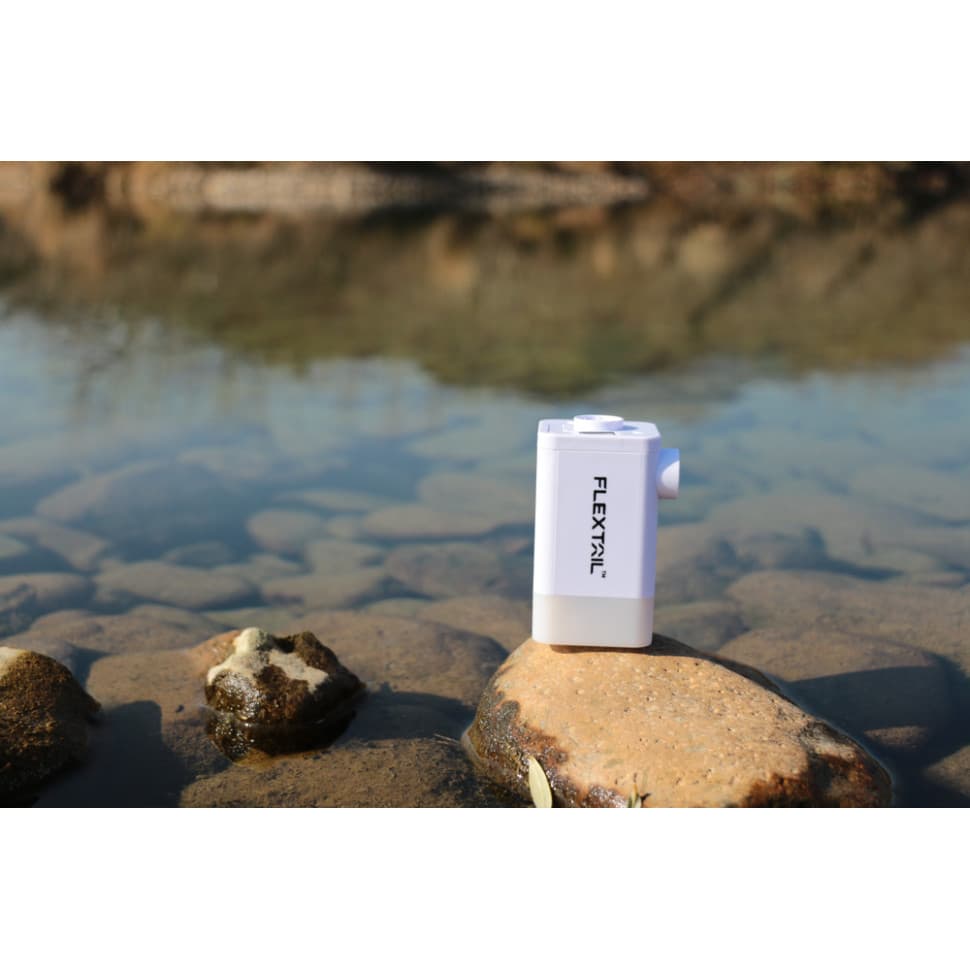 Насос-ліхтар-powerbank кемпінговий Flextail Max Pump 2 Plus, білий — фото 3