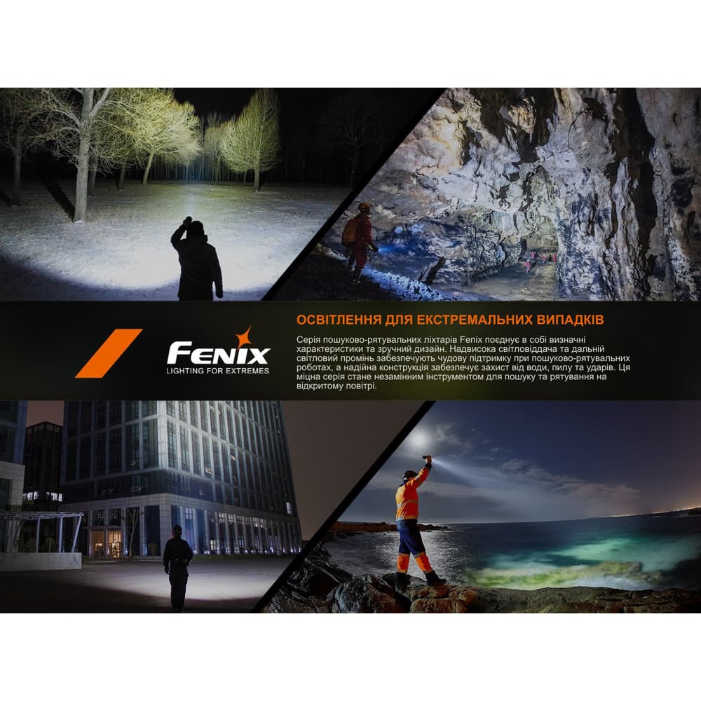 Ліхтар пошуковий ручний Fenix LR35R PRO — фото 3