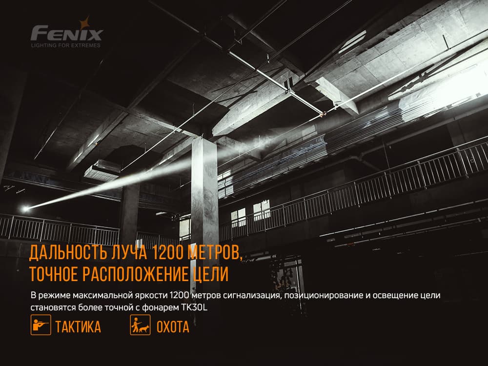 Ліхтар ручний лазерний Fenix TK30 Laser — фото 4