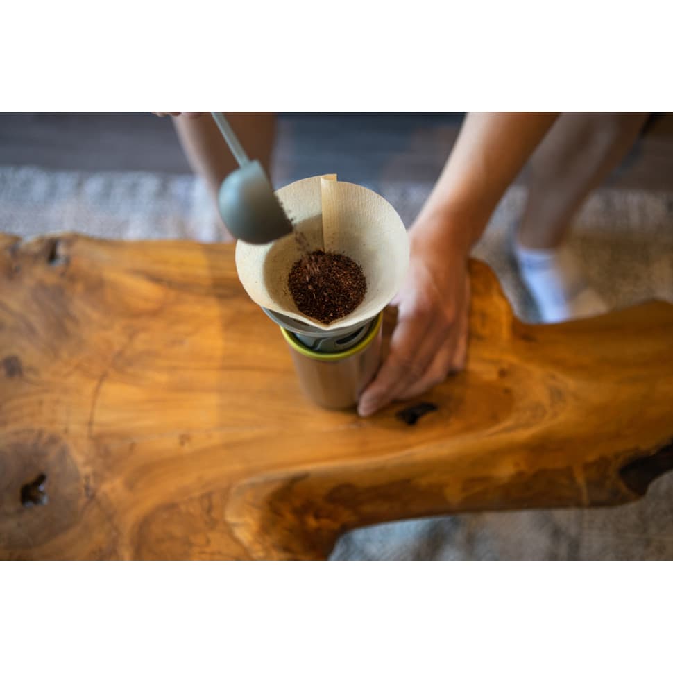 Портативный дриппер-термокружка Wacaco Cuppamoka, для фильтр-кофе — 3