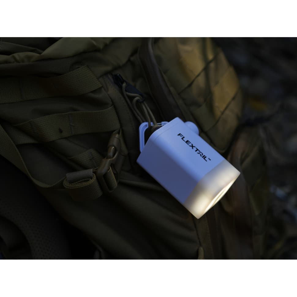 Насос-ліхтар-powerbank кемпінговий Flextail Max Pump 2 Plus, білий — фото 10