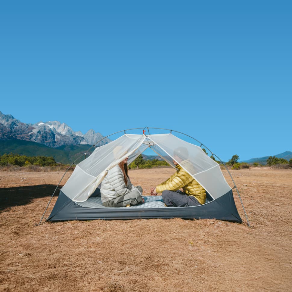 Намет одномісний ультралегкий Naturehike Mongar UL CNK2550WS016, сірий — фото 4