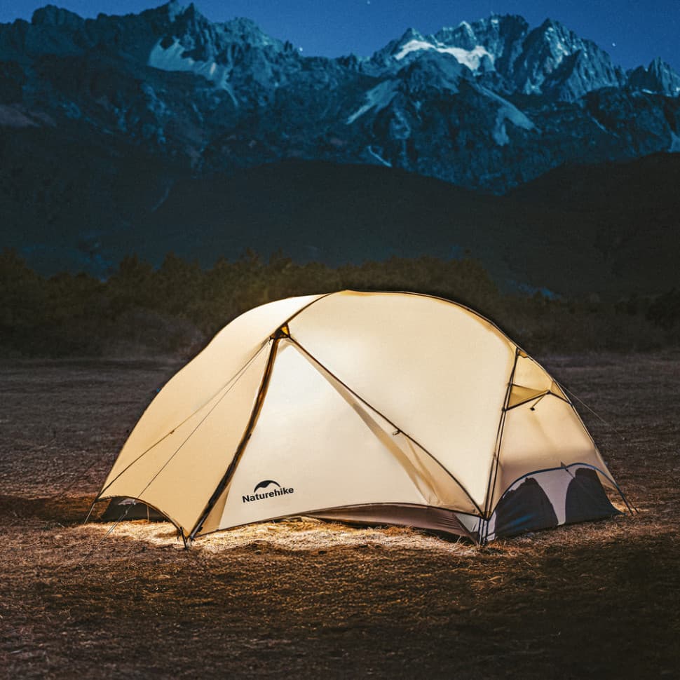 Намет одномісний ультралегкий Naturehike Mongar UL CNK2550WS016, сірий — фото 5