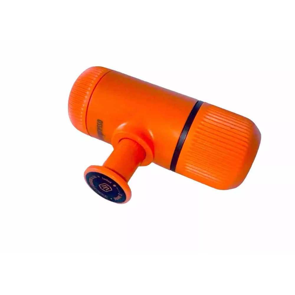 Портативна еспресо-кавоварка Wacaco Nanopresso помаранчева, механічна, для меленої кави — 8