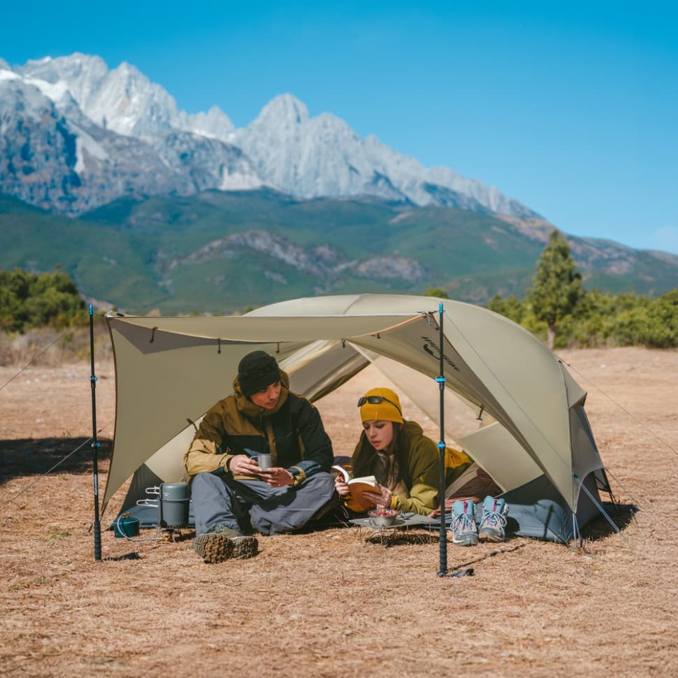 Намет одномісний ультралегкий Naturehike Mongar UL CNK2550WS016, сірий — фото 8