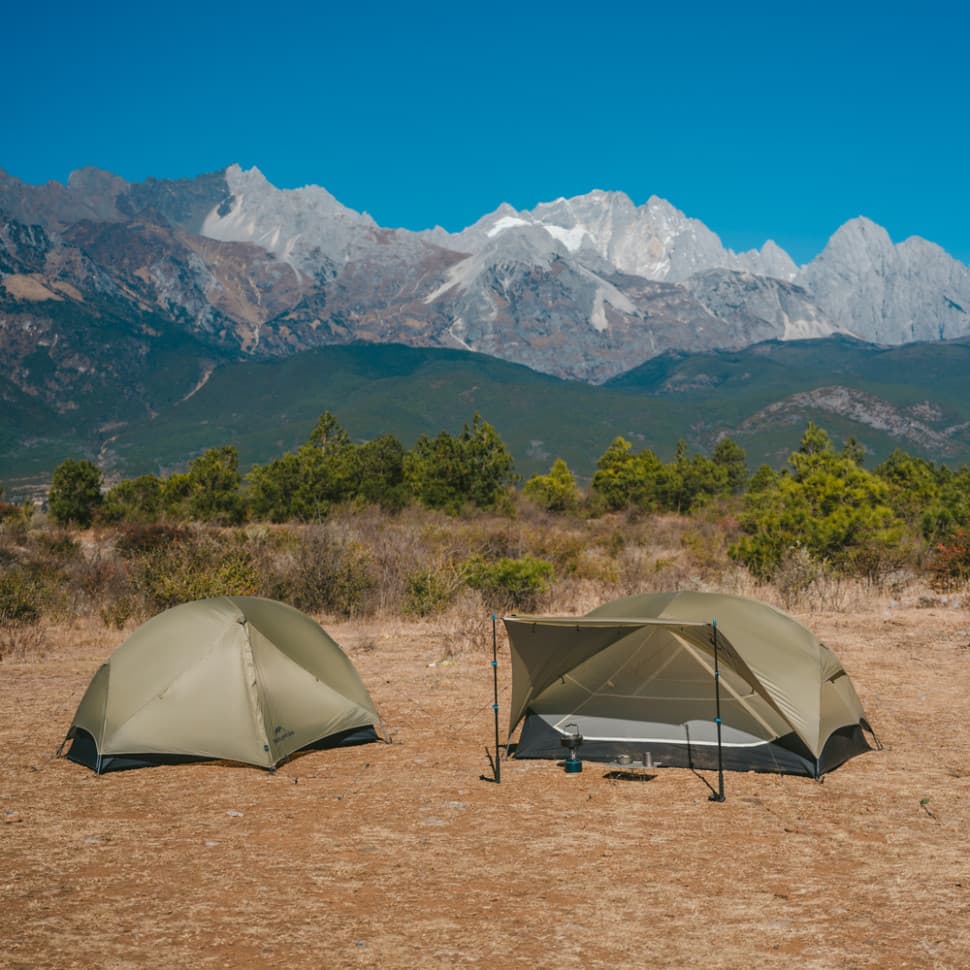 Намет одномісний ультралегкий Naturehike Mongar UL CNK2550WS016, сірий — фото 10