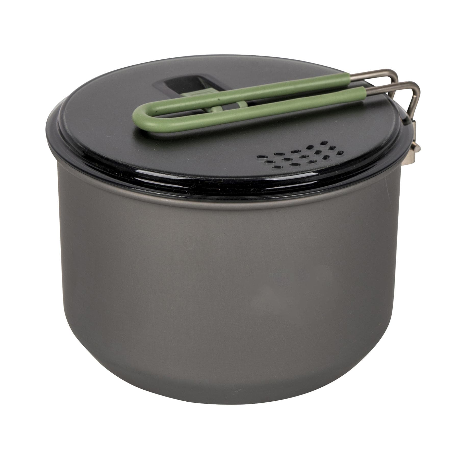 Каструля Bo-Camp Explorer Hard Anodized 1L Grey/Green (2200236) — 3