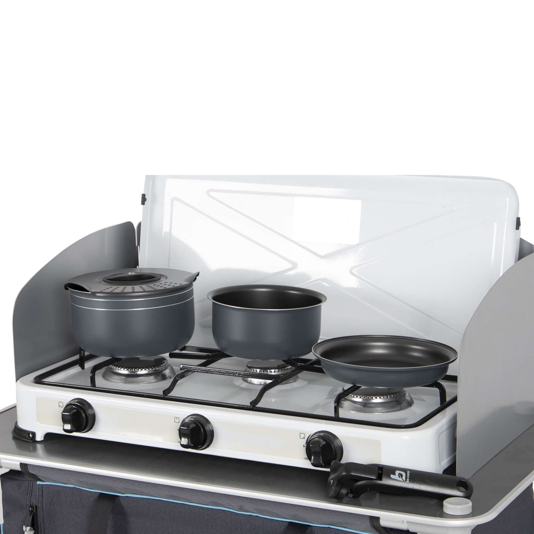 Набір посуду Bo-Camp Trekking 5 Pieces Anthracite (2300351) — 10