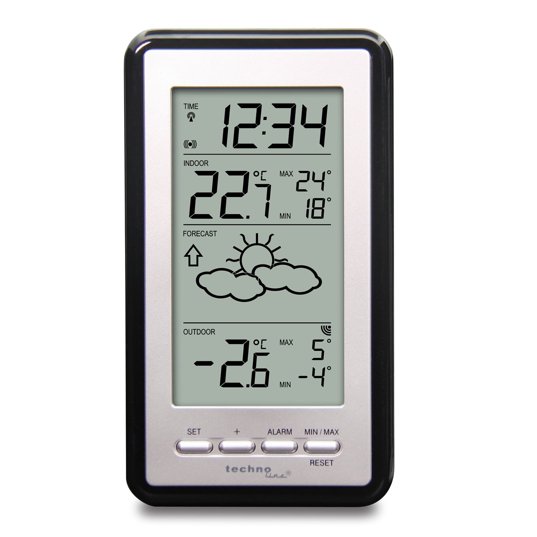 Метеостанція Technoline WS9130 Silver/Black (WS9130) — 7
