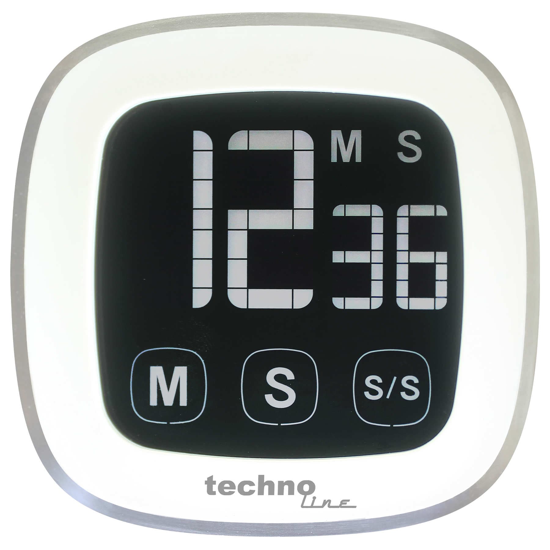 Таймер кухонний Technoline KT400 Magnetic Touchscreen White (KT400) — фото 4
