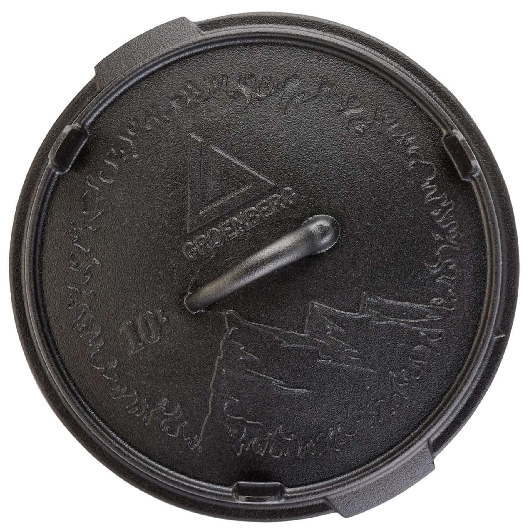 Казан з кришкою Groenberg Askja Pot 33 cm / 10 L Black (266018) — 3