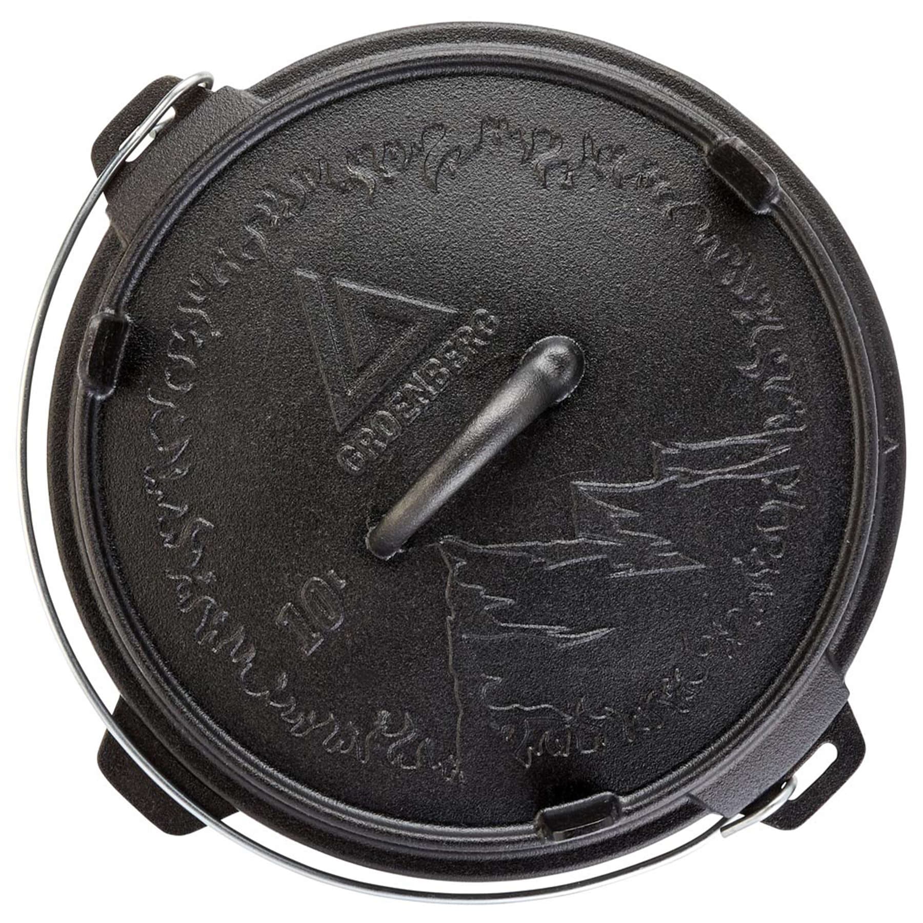 Казан з кришкою Groenberg Askja Pot 33 cm / 10 L Black (266018) — 4