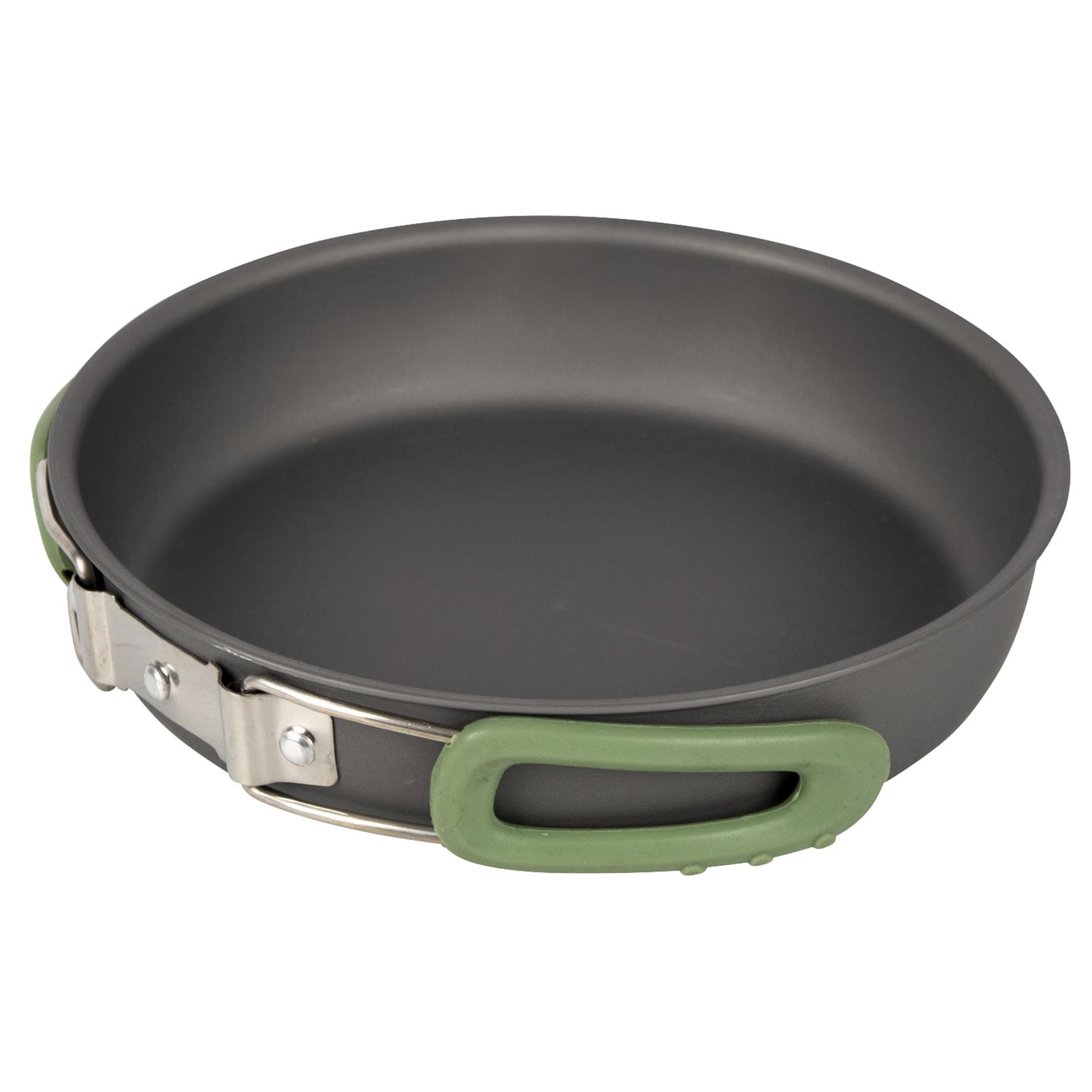 Набір посуду Bo-Camp Explorer 4 Pieces 19 Hard Anodized Grey/Green (2200241) — 7