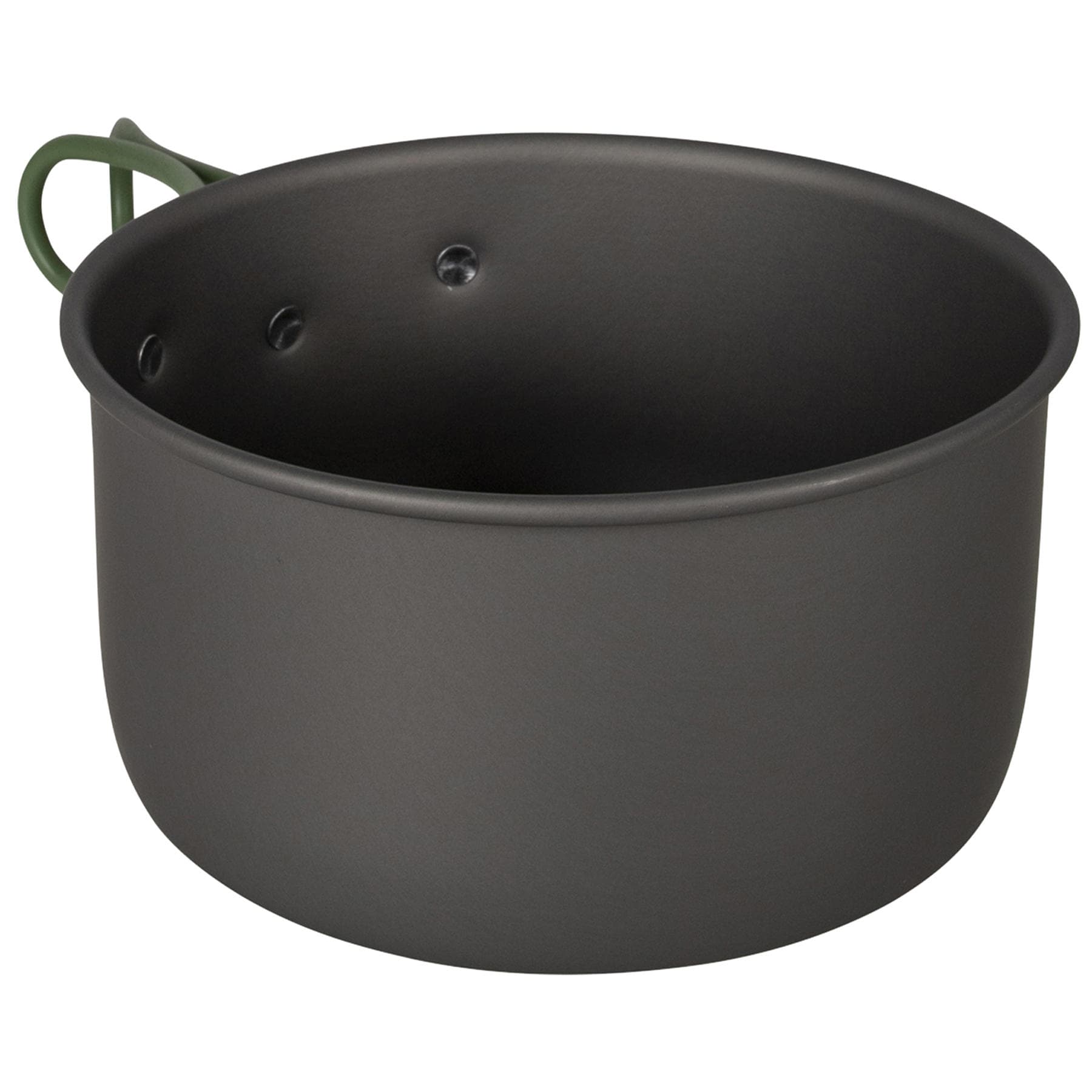 Набір посуду Bo-Camp Explorer 3 Pieces Hard Anodized Grey/Green (2200239) — 6