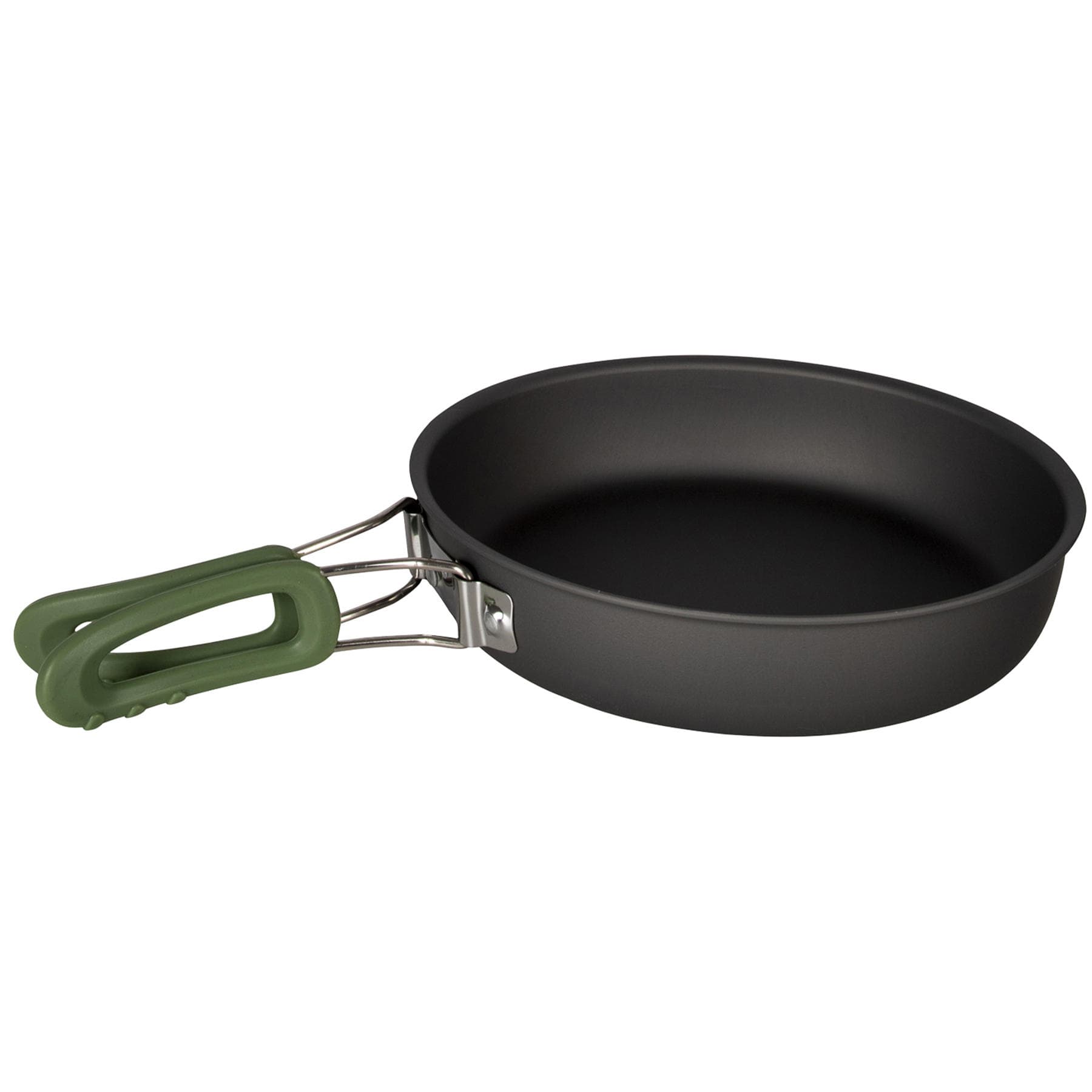 Набір посуду Bo-Camp Explorer 3 Pieces Hard Anodized Grey/Green (2200239) — 8