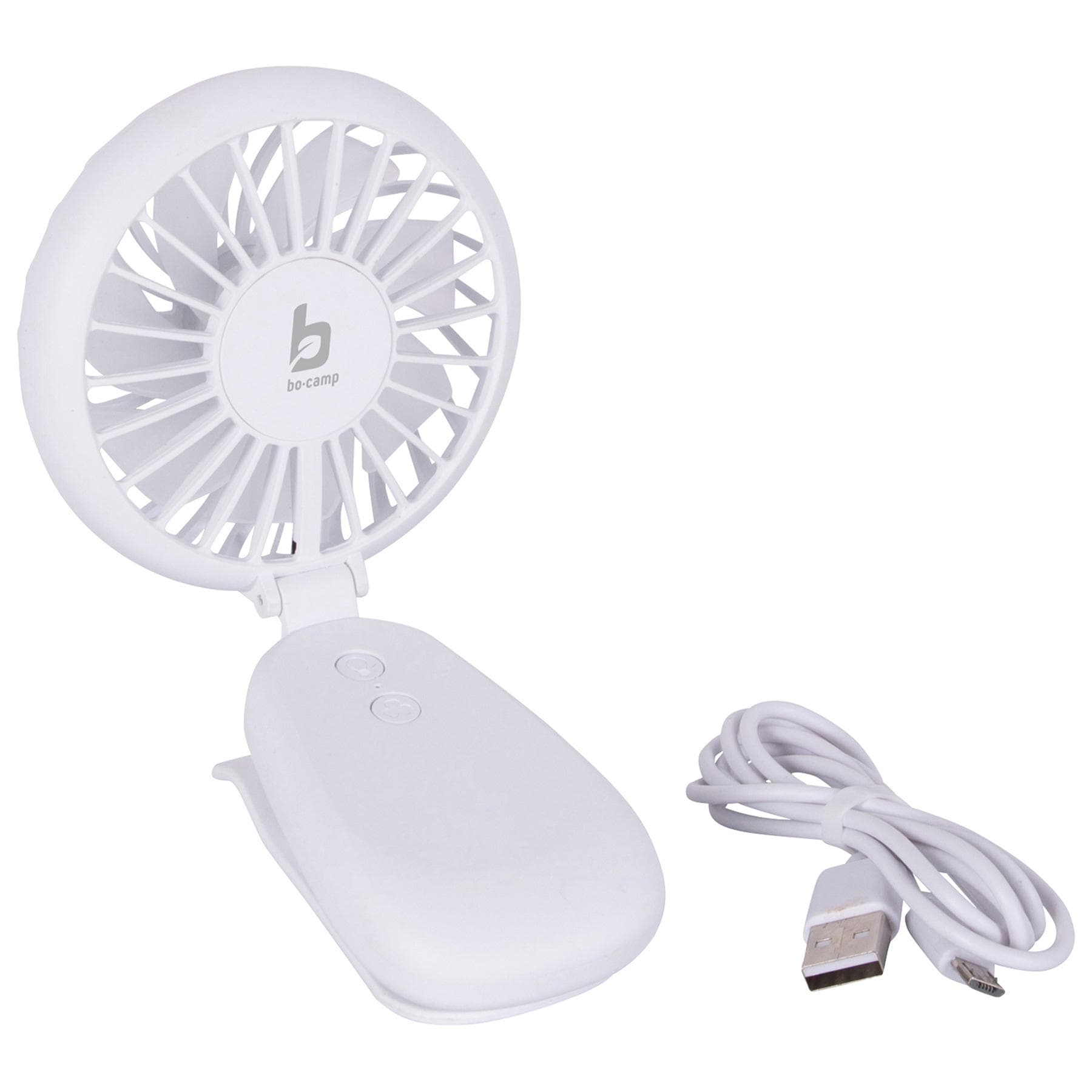 Вентилятор акумуляторний Bo-Camp Mini Fan With Clamp White (8520960) — 2