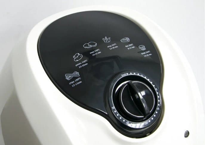 Аерофрітюрниця AirFryer Domotec MS-3220 ∙ Електрична повітряна фритюрниця 4,5 л — 3