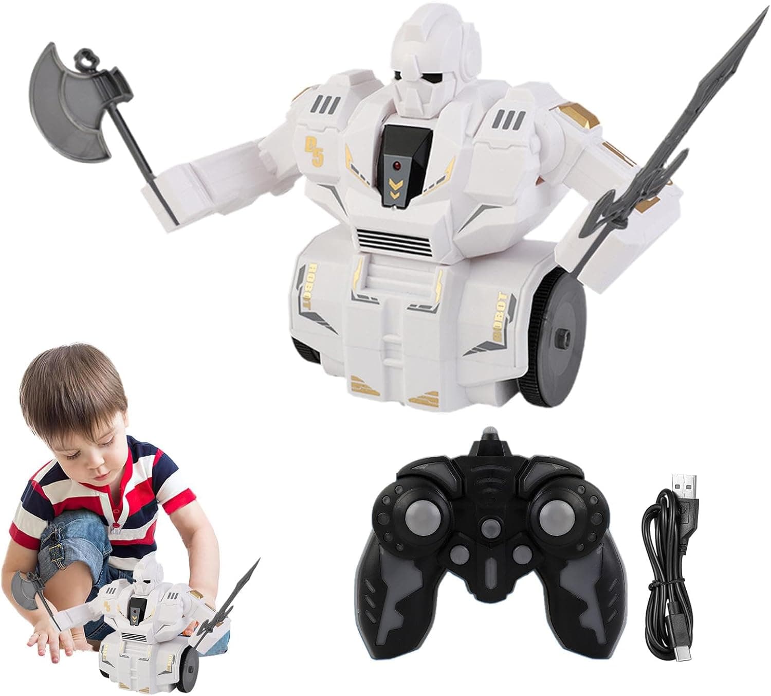 Бойові роботи для дорослих — іграшки з дистанційним керуванням VS Robot ∙ Робот бойовий з дистанційним керуванням — 4