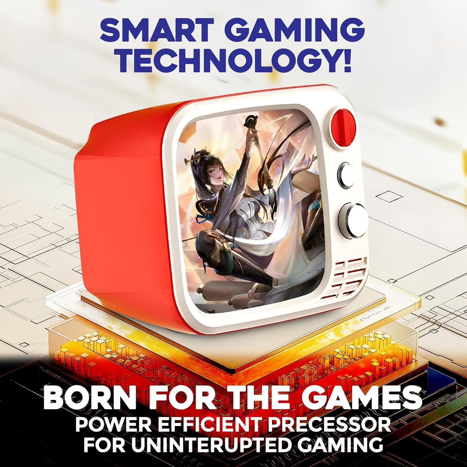 Ігрова консоль H7 Mini TV РЕТРО 740 ігор + 2 джойстики ∙ Портативна ретро-консоль H7 з екраном та джойстиками — 6