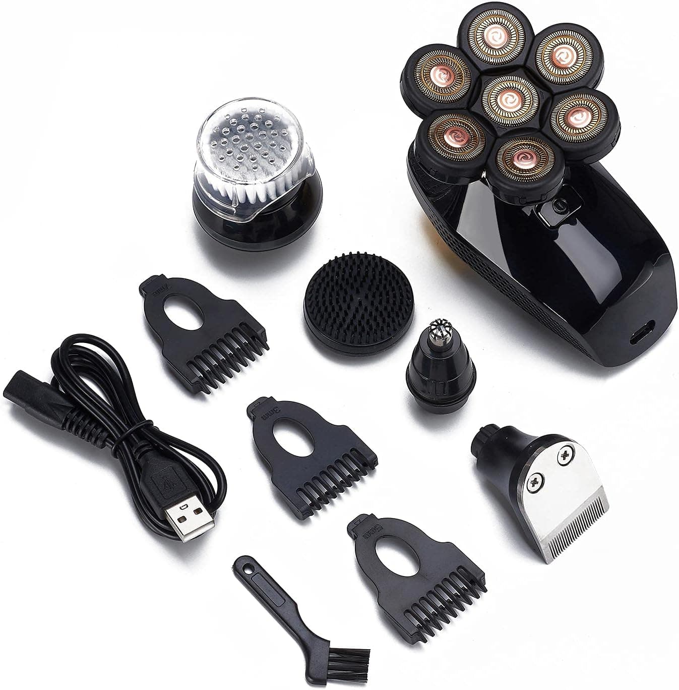 Електрична бритва для чоловіків 5 в 1 Electric Shaver для обличчя ∙ Багатофункціональна бритва 5 в 1 Electric Shaver — 6