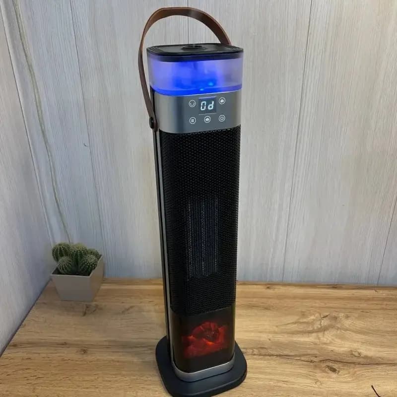 Тепловентилятор-обігрівач зі зволожувачем Portable Fan Heater HQN218-28QD ∙ Обігрівач-тепловентилятор зі зволожувачем повітря HQN218-28QD — 2