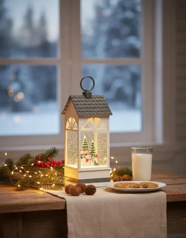 Святковий LED ліхтар XMAS WDL-24074B для дому та декору ∙ Новорічний нічник XMAS WDL-24074B — 6