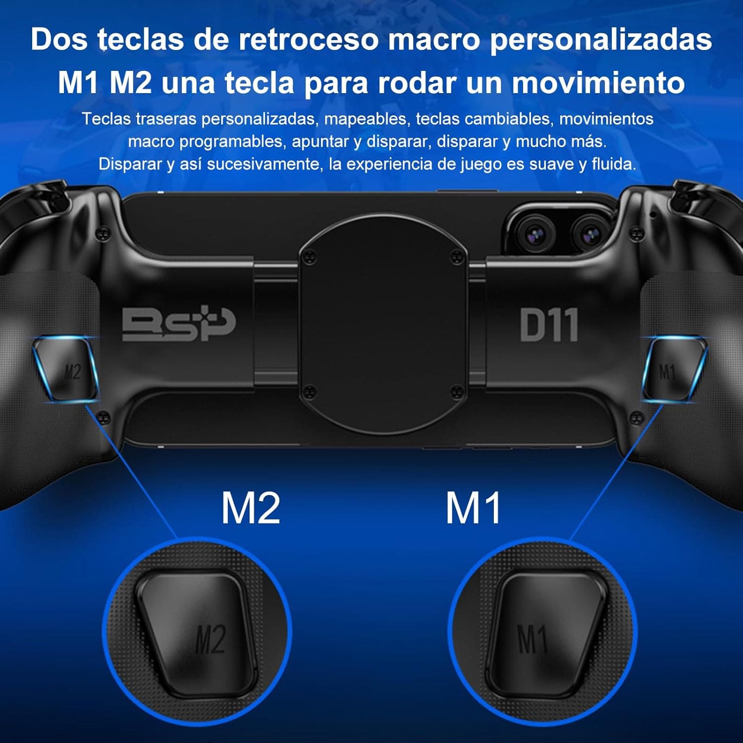 Розсувний геймпад BSP-D11 для смартфона, планшета PC Nintendo Switch ∙ Універсальний ігровий контролер з підтримкою iOS/Android/Switch — 5