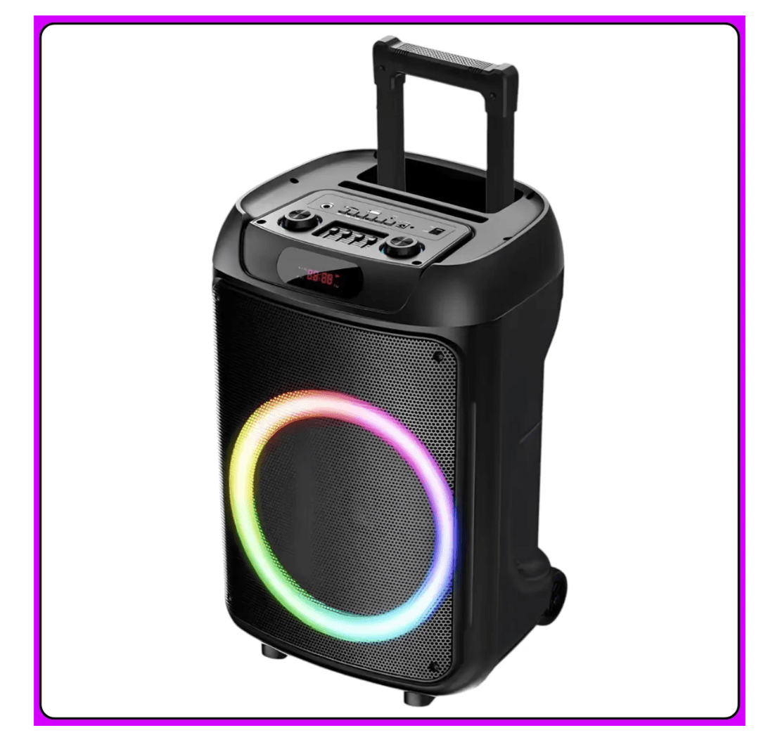 Колонка Bluetooth Wireless Speaker TTD-1209 з мікрофонами та пультом ДУ ∙ Портативна TTD-1209 Bluetooth колонка 12\" — 5