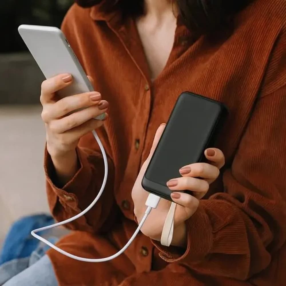 Повербанк AWEI J111B, 50 000 мА·год, 22,5 Вт, 3 виходи: 2×USB і USB-C — фото 6