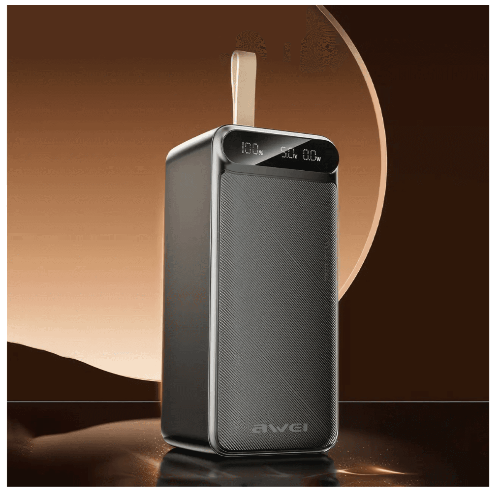 Зовнішній акумулятор Power Bank з дисплеєм і ліхтариком AWEI P101K 22.5W ∙ Power Bank P101K з дисплеєм і LED-лампою — 2