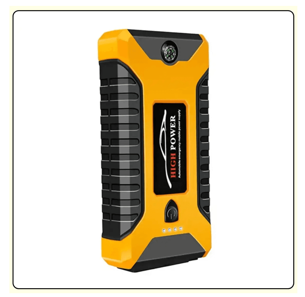 Пускозарядний пристрій для авто жовтий JUMPSTARTER JX27 ∙ Автомобільний пуско-зарядний пристрій JX27 Power Bank