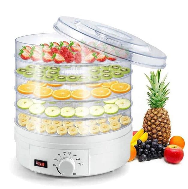 Сушка для фруктів Food Dehydrator 5 секцій Happy Home SX-770 • Сушарка для овочів і фруктів на 5 піддонів — 5