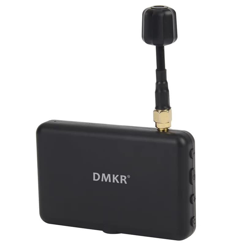 Мини FPV монитор 3 дюйма для отображения видеосигнала от дронов 5.8 ГГц DMKR LST806 (Товар с дефектом) — 5
