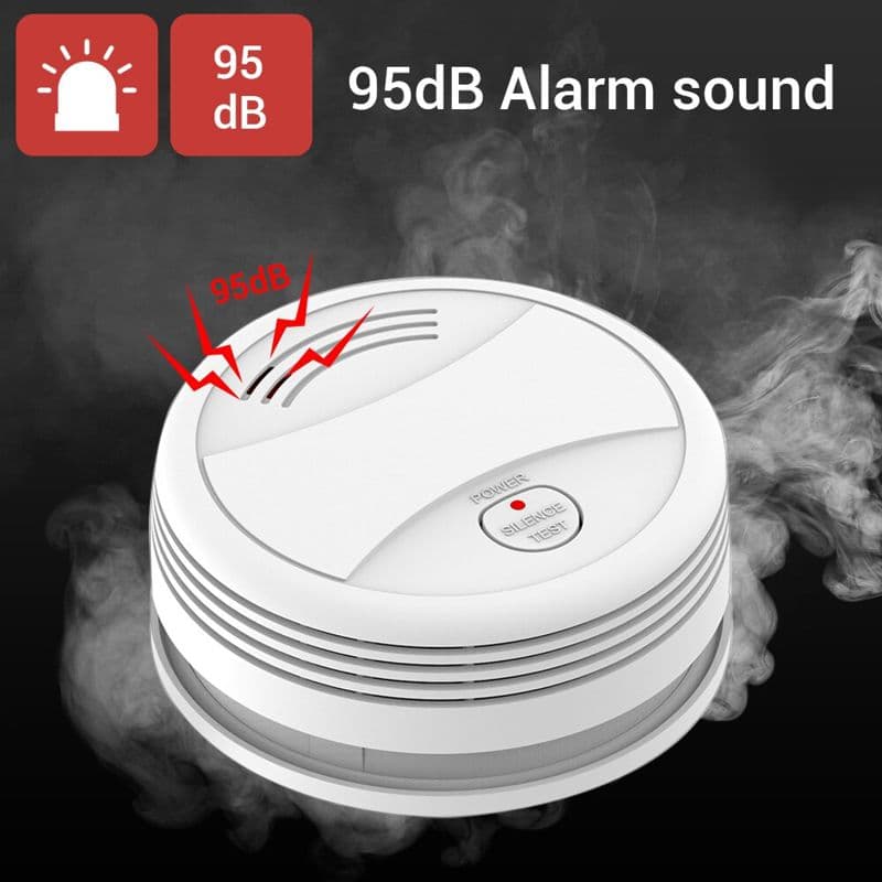 Датчик дыма wifi пожарный датчик Nectronix G2-W, оповещение на смартфон в приложение Tuya smart — 5