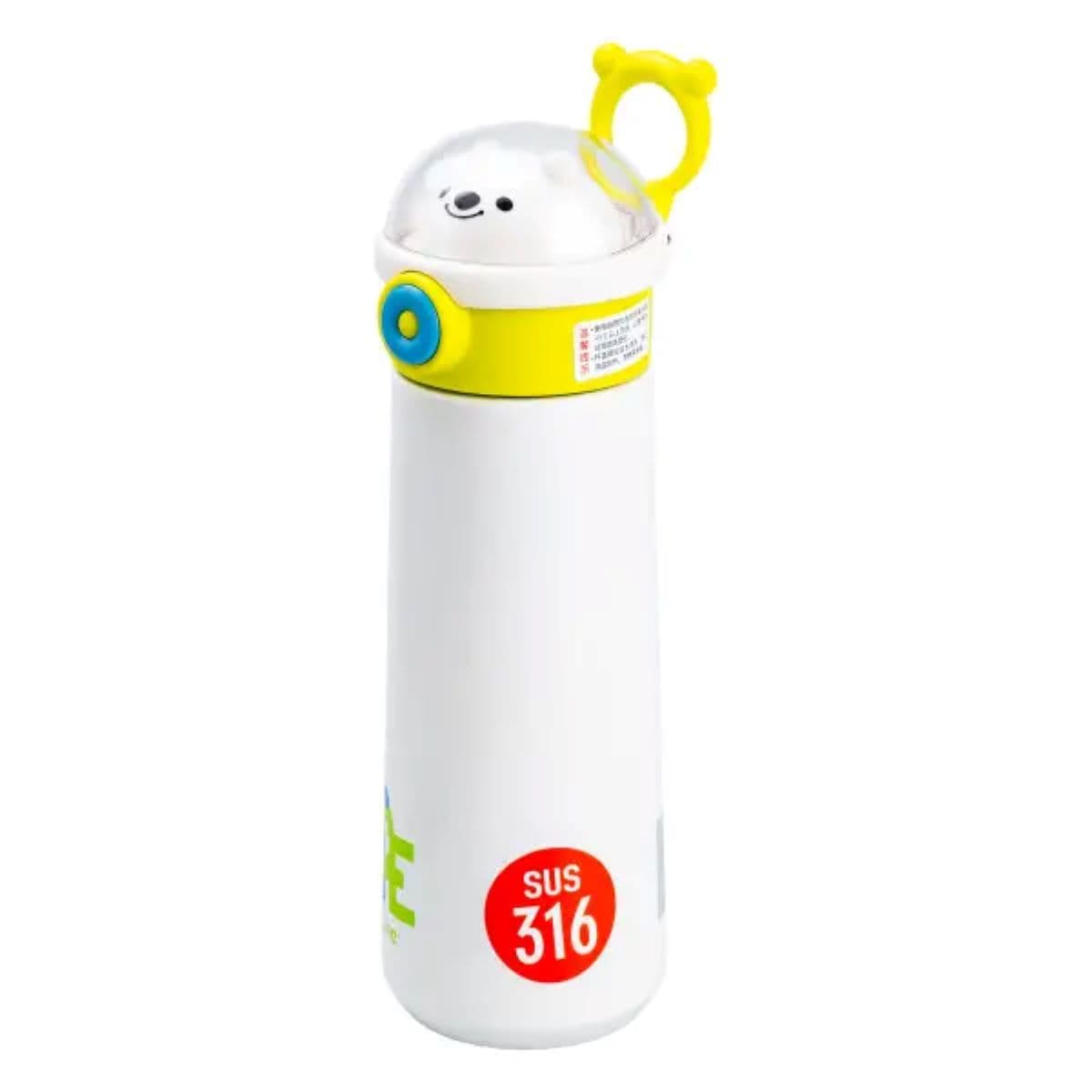 Термос дитячий 500 мл з трубочкою Жовтий HP17306GR — 4