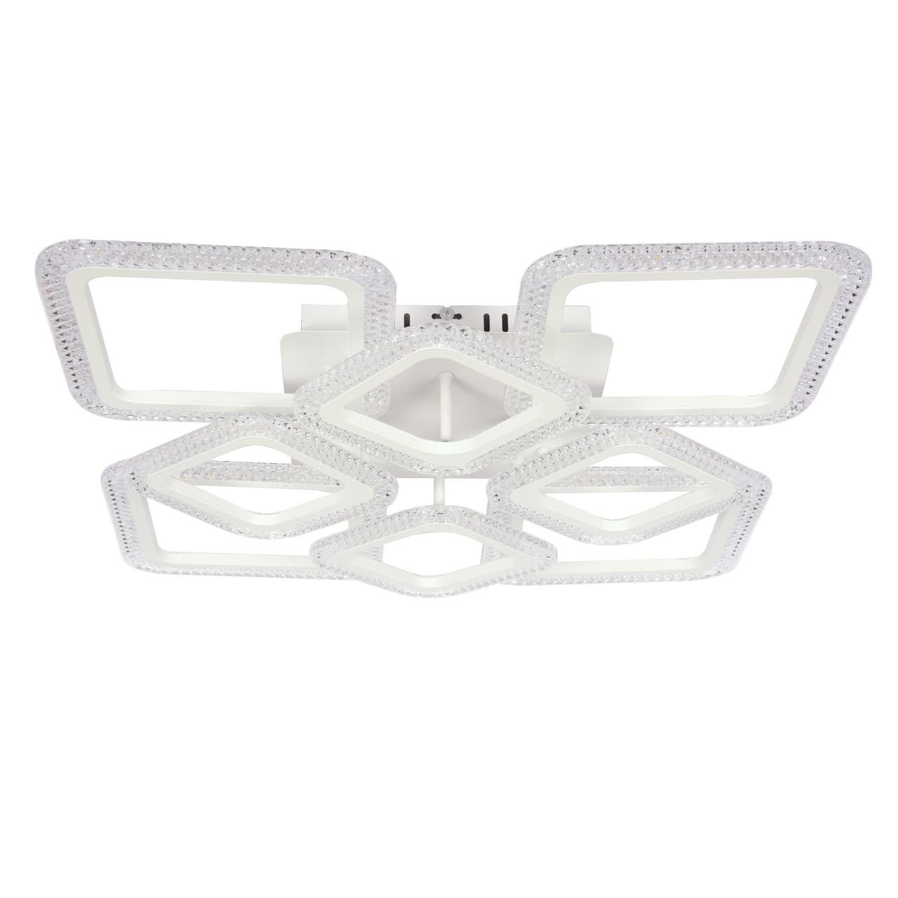 Стельова LED люстра, світлодіодний світильник Sunlight 6063/4+4 — фото 2