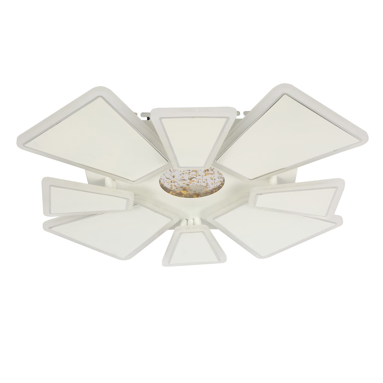 Стельова LED люстра, світлодіодний світильник Sunlight 5891/4+4 — фото 2