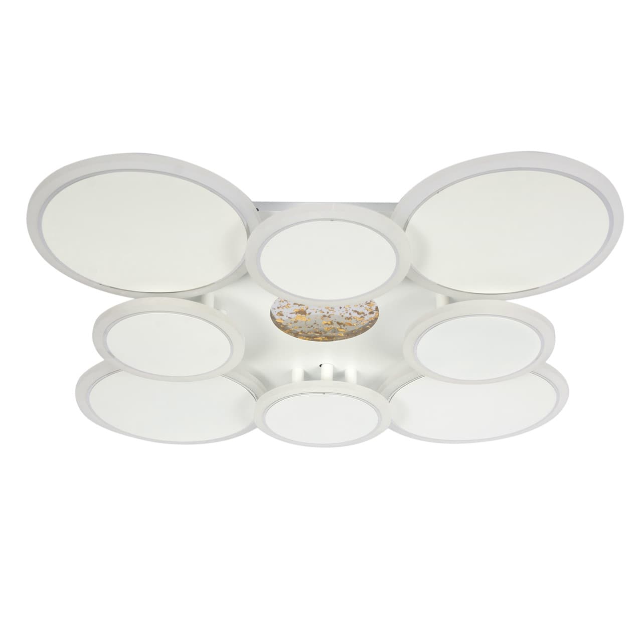 Стельова LED люстра, світлодіодний світильник Sunlight 5890/4+4 — фото 2