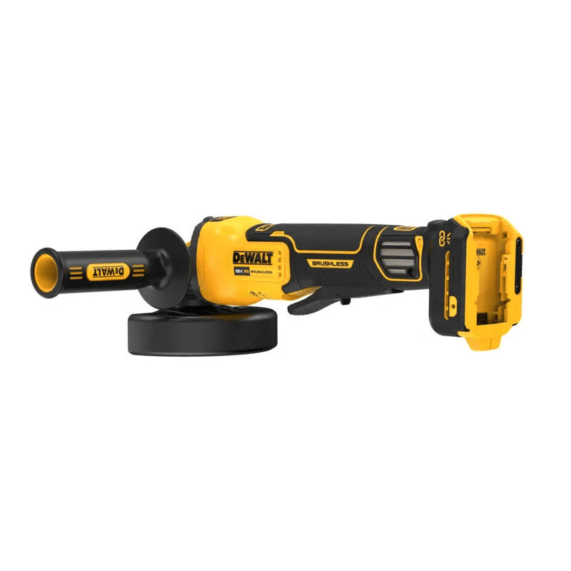 Професійна шліфмашина кутова - болгарка акумуляторна безщіткова DeWALT DCG416VSN : без АКБ, диск 125мм (DCG409VSNT) — фото 3