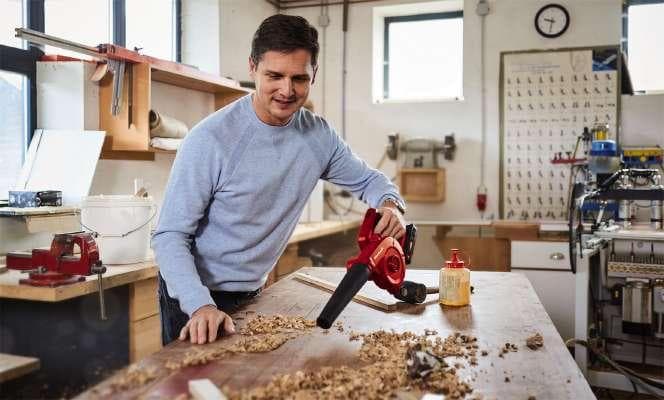 Акумуляторна міні повітродувка Einhell TE-CB 18/180 Li - Solo - без акума і зарядки (3408001) — фото 5