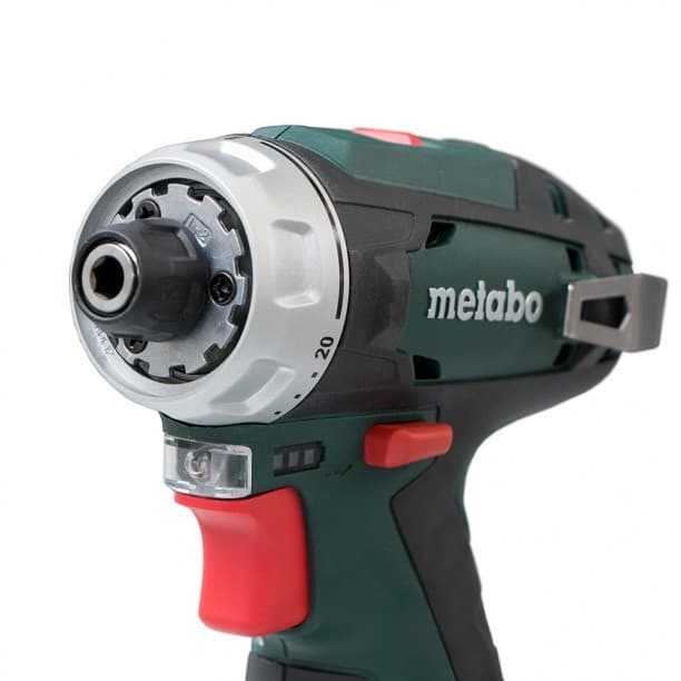 Акумуляторний шуруповерт Metabo PowerMaxx BS Basic 2х2,0 Ач в сумці (600079550) — фото 3