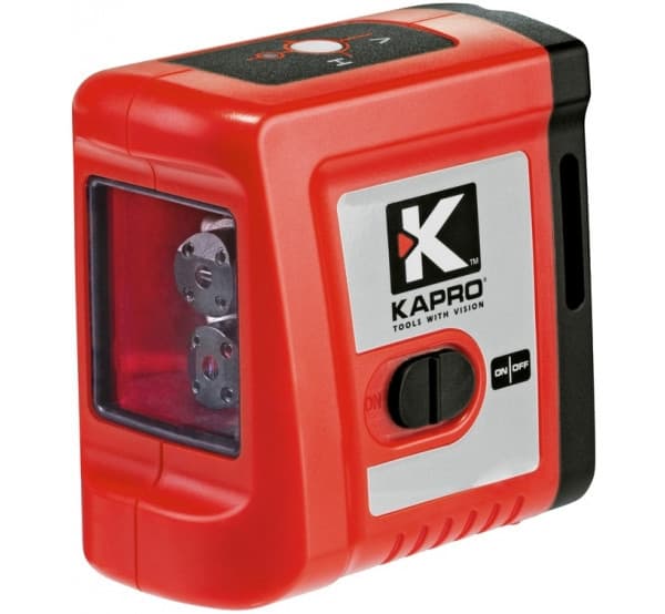 Лазерний нівелір Kapro 862KR самовирівнювальний, червоний промінь, 20 м, IP54, чохол — фото 2