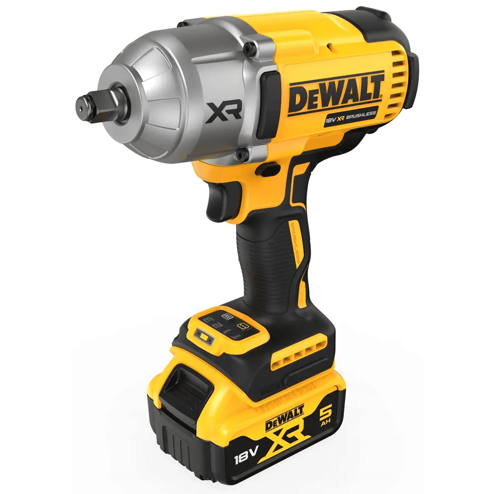 Професійний гайкокрут ударний акумуляторний безщітковий DeWALT DCF900P2T : з АКБ 2шт-18V 5Ah, 1898 Hm — фото 4
