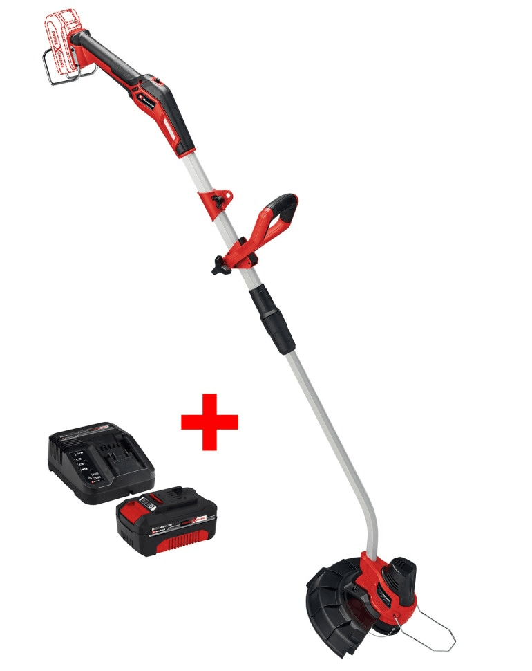 Професійний тример акумуляторний Einhell GE-CT 18/33 Li E + Starter-Kit 4.0 Аh : з АКБ (3411270, 4512042)