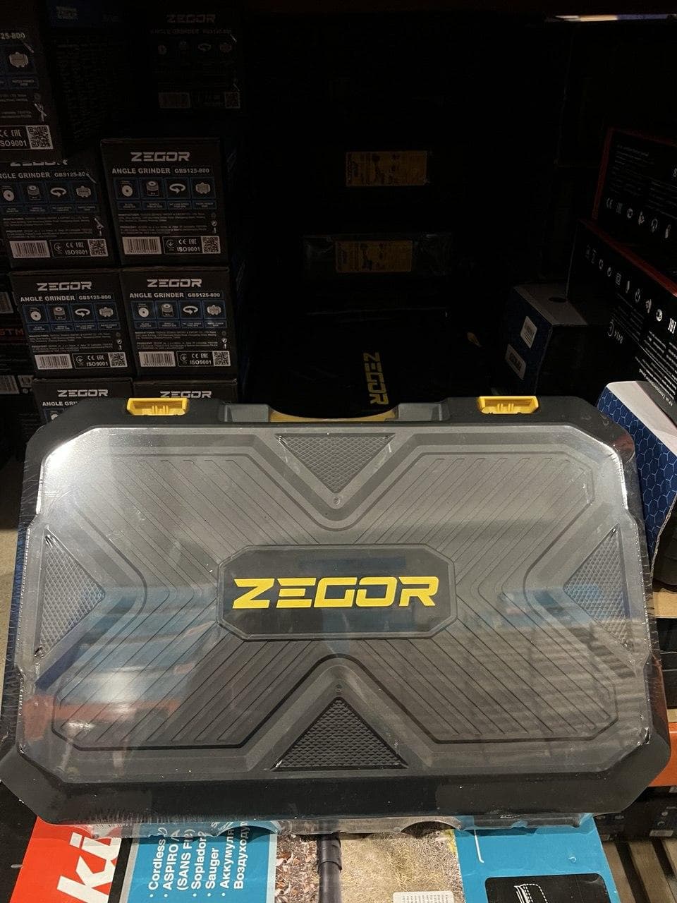Кутова безщіткова шліфмашина ZEGOR AGPP-21BL-125 (акум 21V 4.0Ah 1шт і зарядка) — фото 10