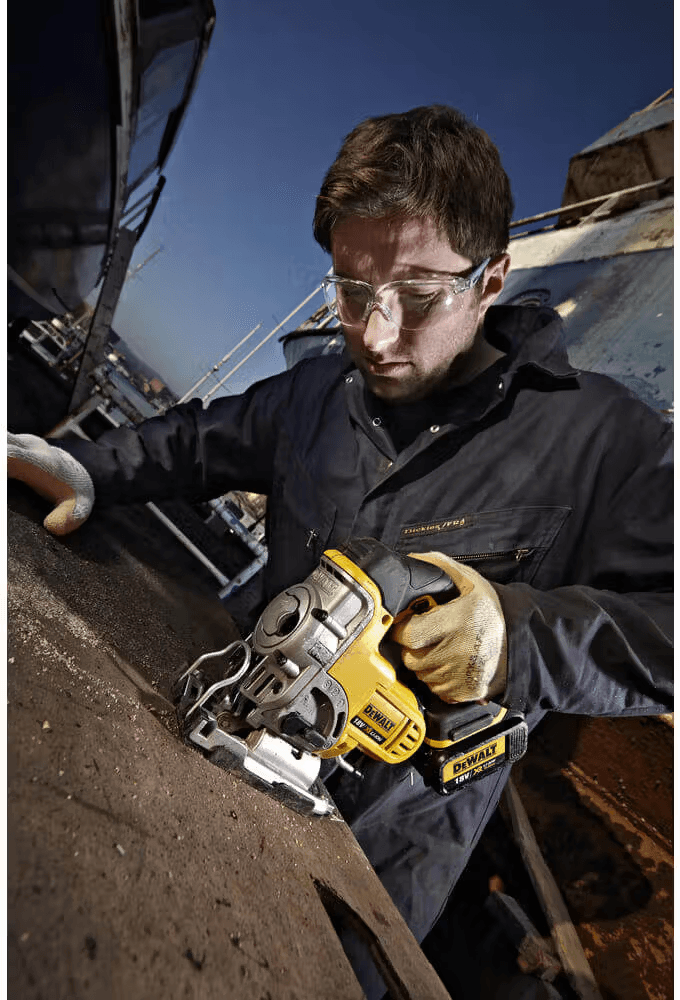Професійна пила лобзикова акумуляторна безщіткова DeWALT DCS331N (без акума і зарядки) — фото 8