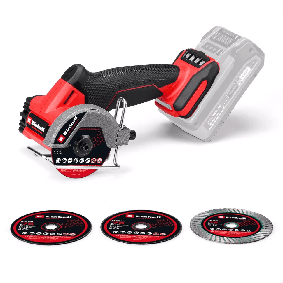 Професійна акумуляторна міні-відрізна машинка Einhell Professional TP-CO 18/76-C Li BL-Solo : без АКБ (4432000)