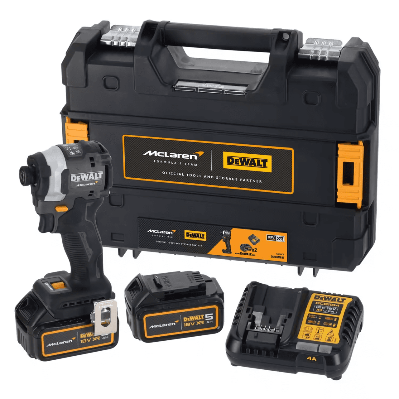 Шурупокрут ударний акумуляторний McLaren F1 TEAM LIMITED EDITION DeWALT DCF85MP2T