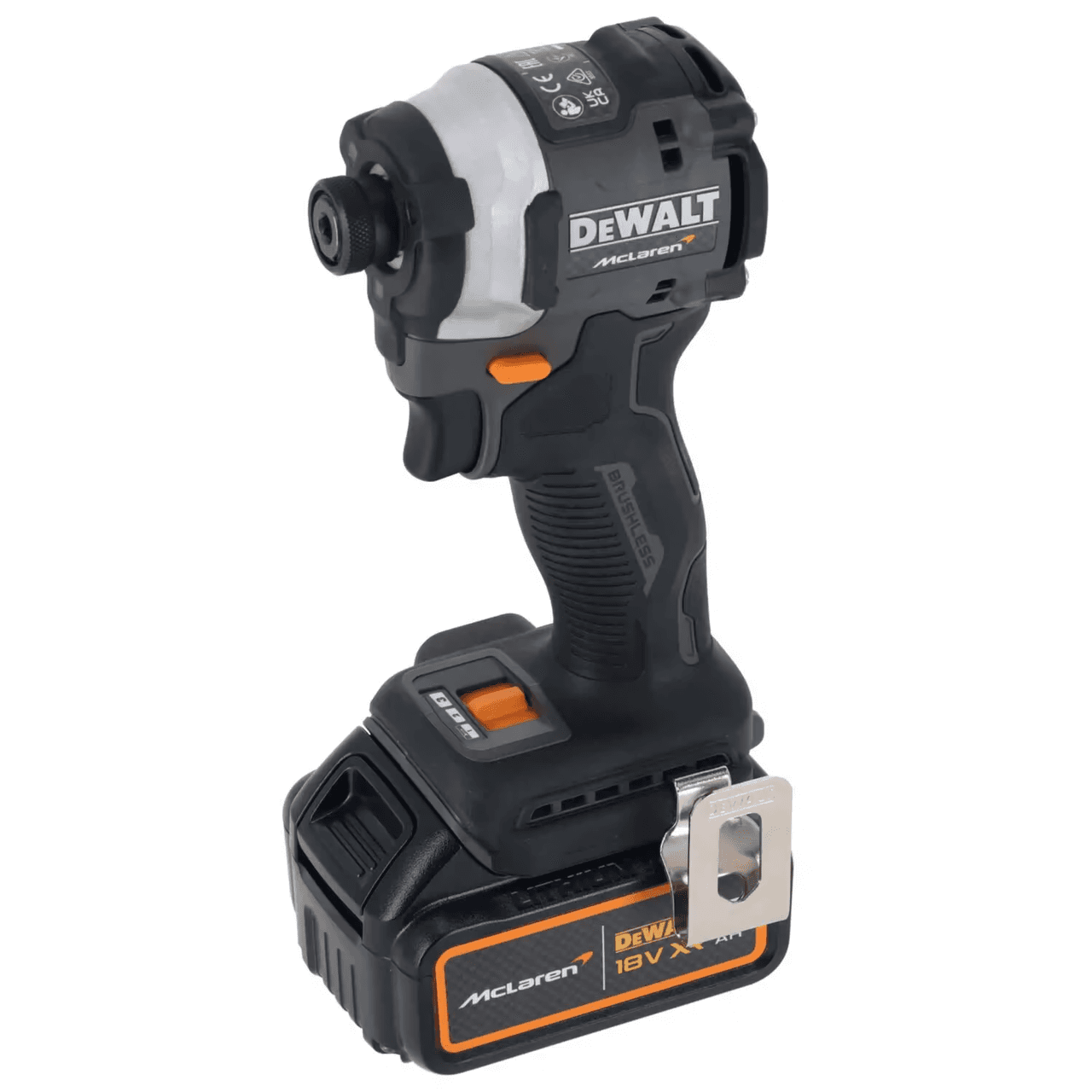 Шурупокрут ударний акумуляторний McLaren F1 TEAM LIMITED EDITION DeWALT DCF85MP2T — фото 2