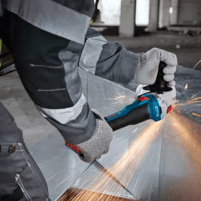 Професійна кутова шліфмашина акумуляторна Bosch GWS 18V-11 S Professional : без АКБ (06019N4000) — фото 3